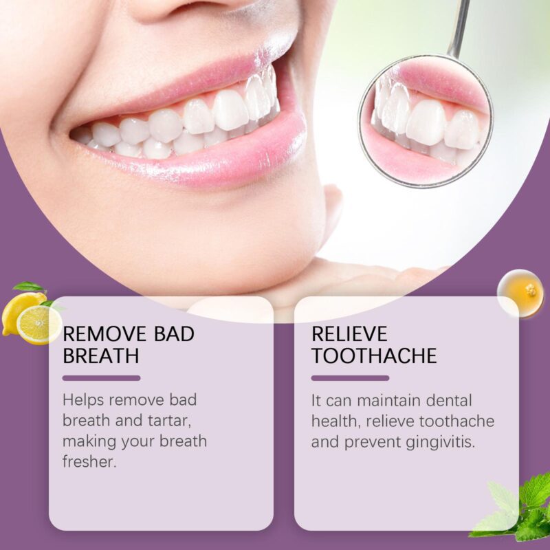 Daily Mouthwash - Refreshing, Stain/Grime Removal & Gentle Care, Oral Hygiene Essential - Image 4