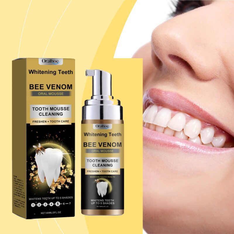 Teeth Cleaning Mousse - Gentle Odor/Stain/Grime Removal, Daily Beauty Oral Care, Mousse - Image 2
