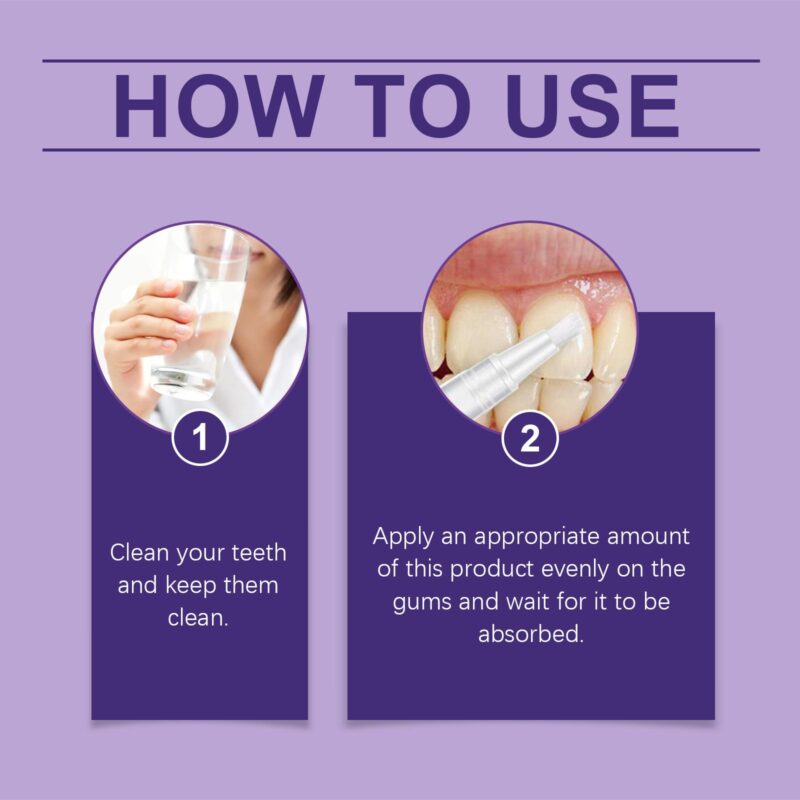 Purple Gum Care Gel - Deep Stain Removal, Gentle Gum Protection & Dental Care, Oral Gel - Image 6