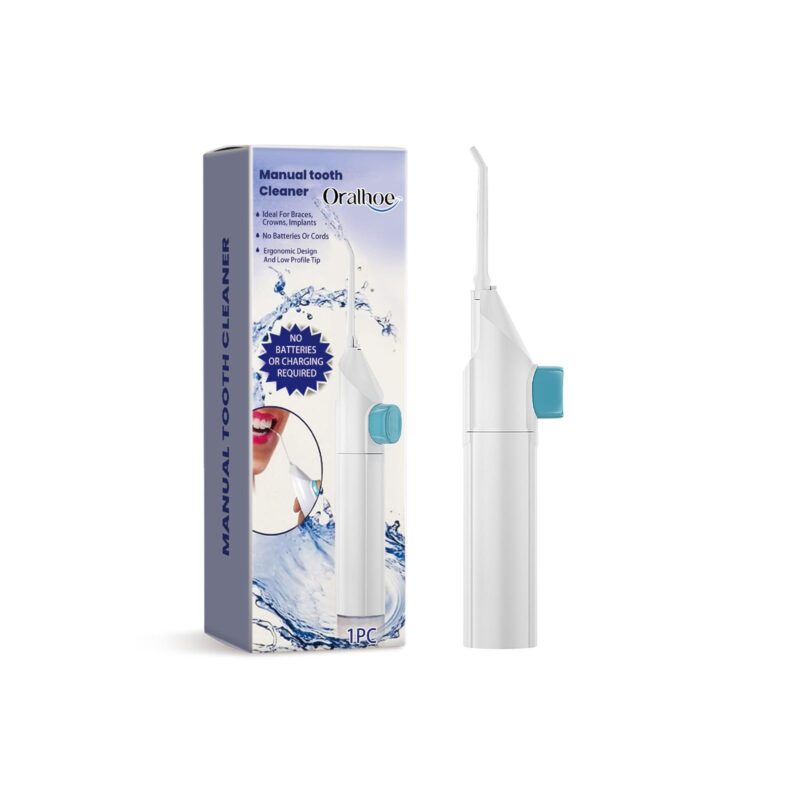 Manual Dental Cleaner - Bad Breath Relief, Tartar Control & Portable Care, Daily Use