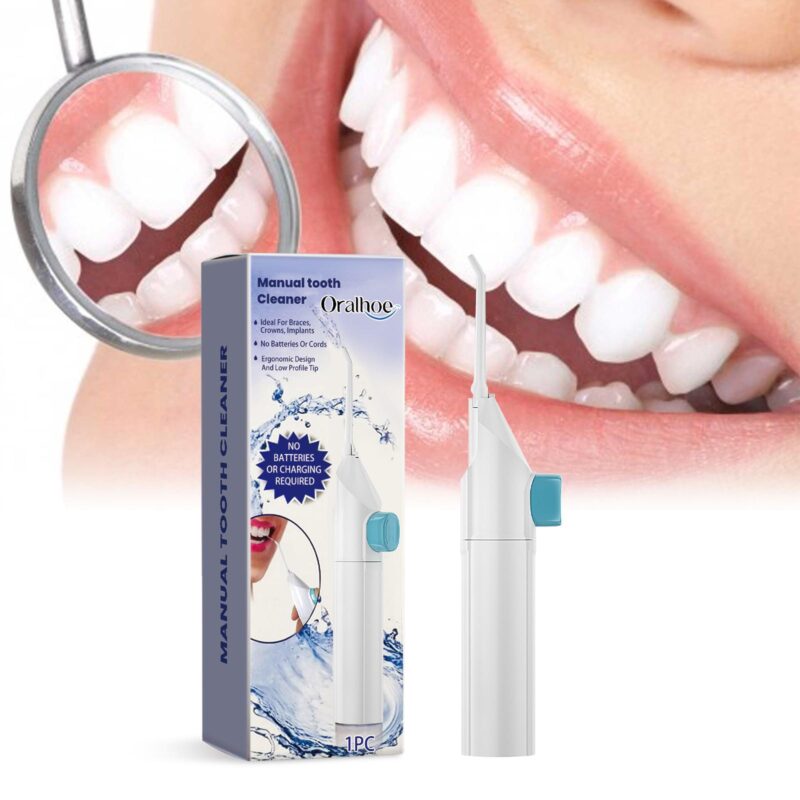 Manual Dental Cleaner - Bad Breath Relief, Tartar Control & Portable Care, Daily Use - Image 2