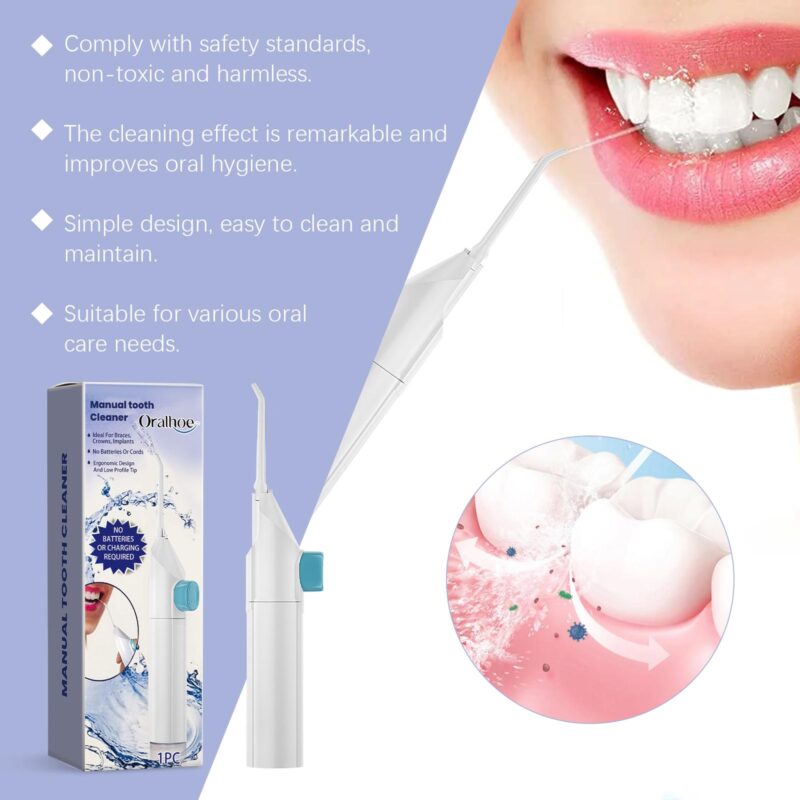 Manual Dental Cleaner - Bad Breath Relief, Tartar Control & Portable Care, Daily Use - Image 4