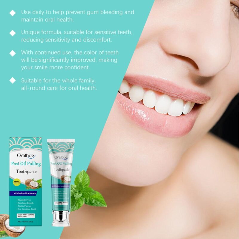 Toothpaste - Gentle Odor/Stain/Dirt Removal, Daily Dental Care & Hygiene, Toothpaste - Image 4