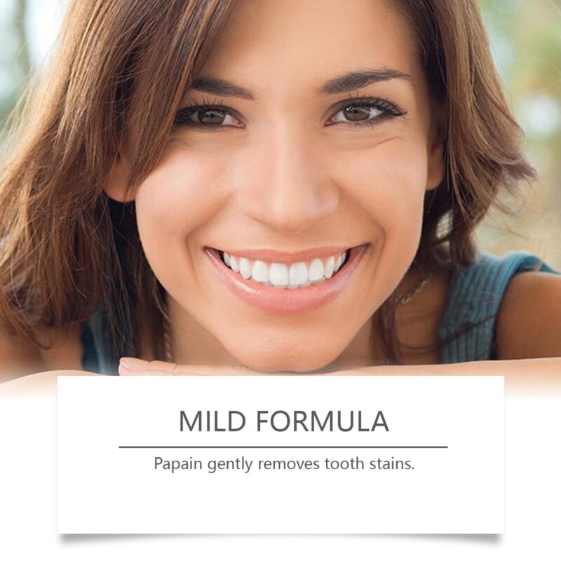 Teeth Whitening Strips - Gentle Stain Removal, Fresh Breath & Brightening, Tooth Care Strips - Image 3
