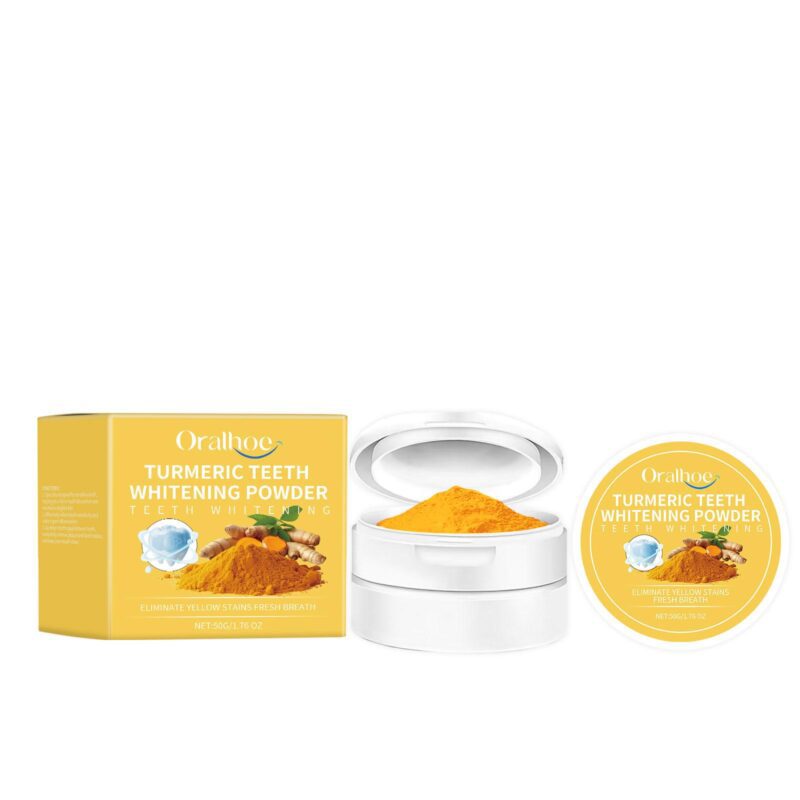 Turmeric Tooth Powder - Stain/Yellow Care, Mouth Cleaning & Beauty Care, Powder