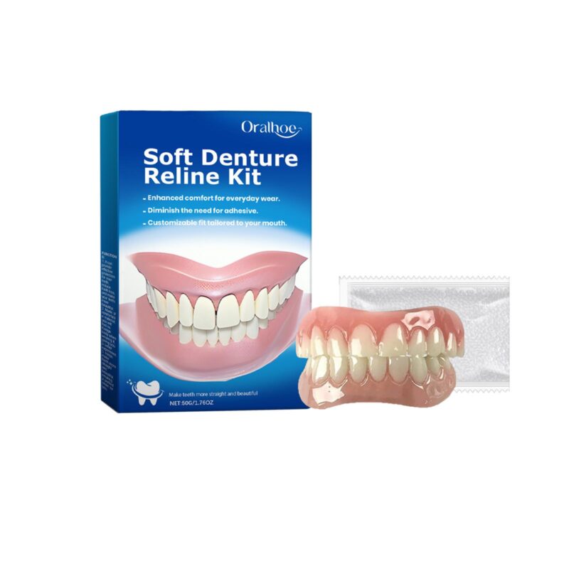 Denture Braces Kit - Cosmetic Dental Care, Orthodontic Hygiene & Oral Beauty, Kit