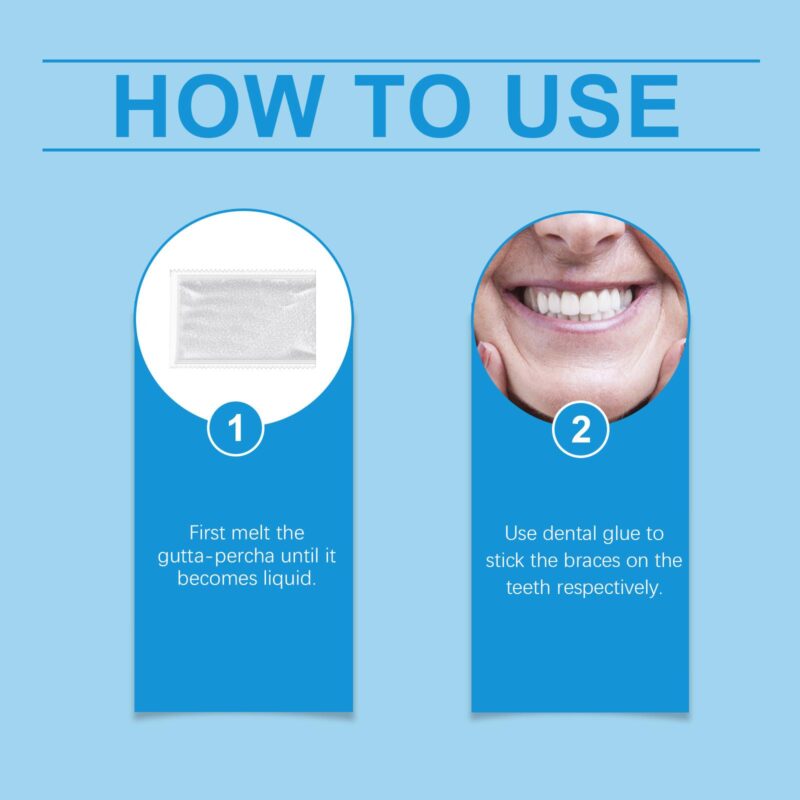 Denture Braces Kit - Cosmetic Dental Care, Orthodontic Hygiene & Oral Beauty, Kit - Image 5