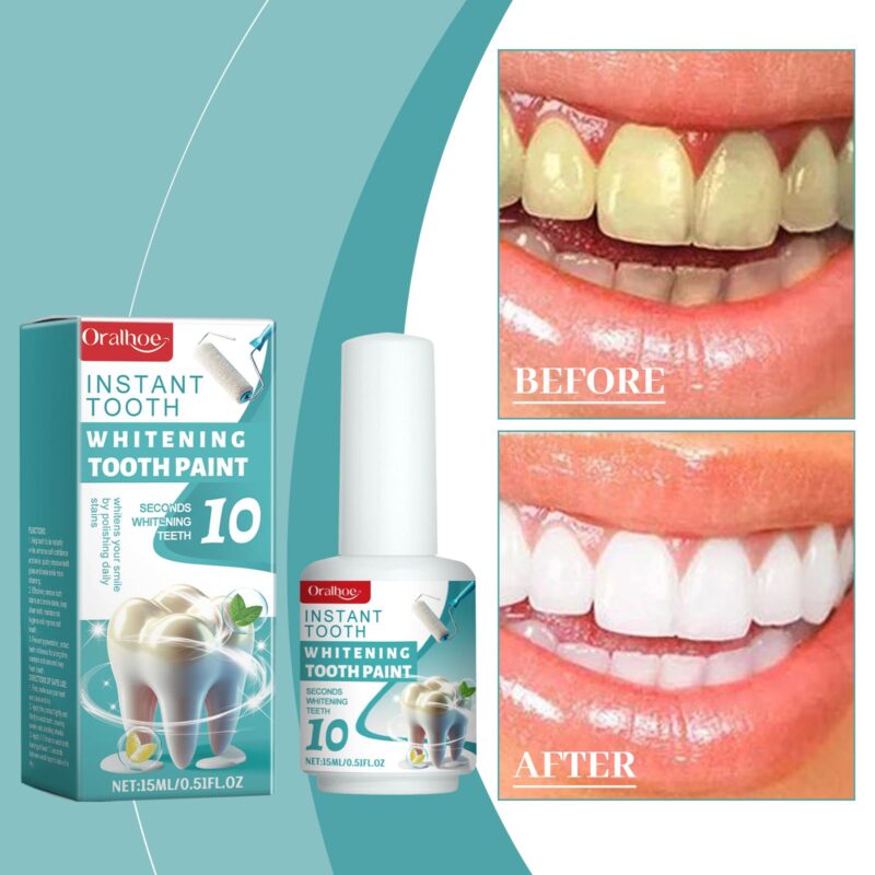 Tooth Cleaning Paint - Stain, Odor & Dirt Removal, Fresh Breath & Dental Care Solution - Image 2