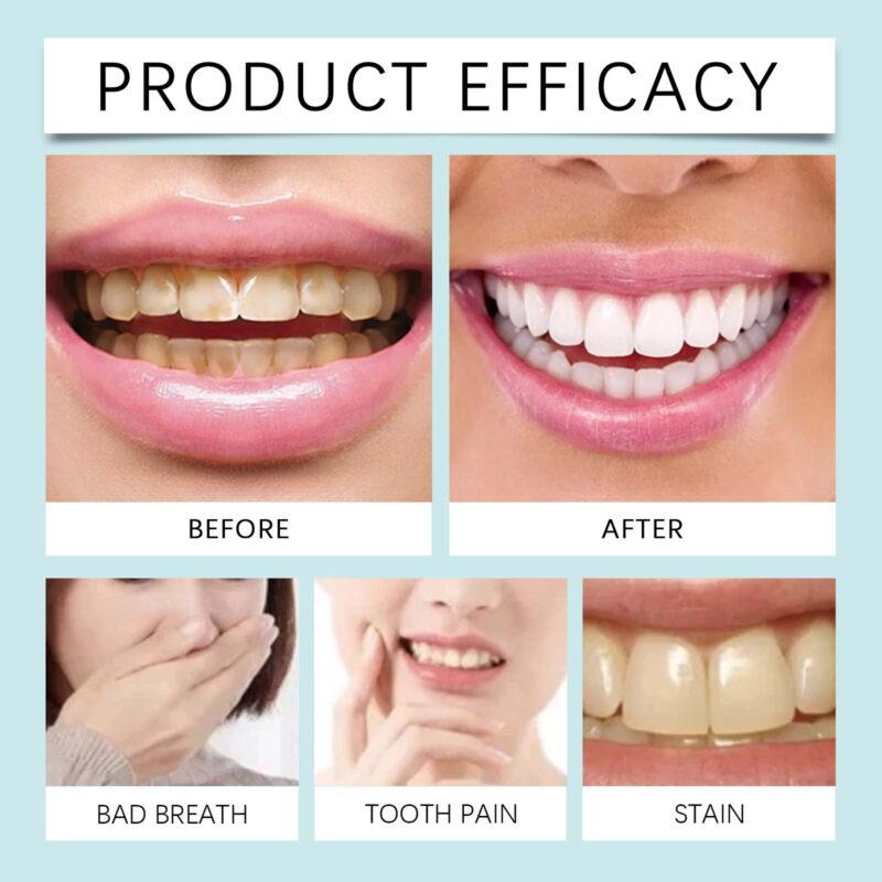 Instant Whitening Paint - Tartar Removal, Teeth Brightening & Long-Lasting Freshness, Gentle Formula - Image 3