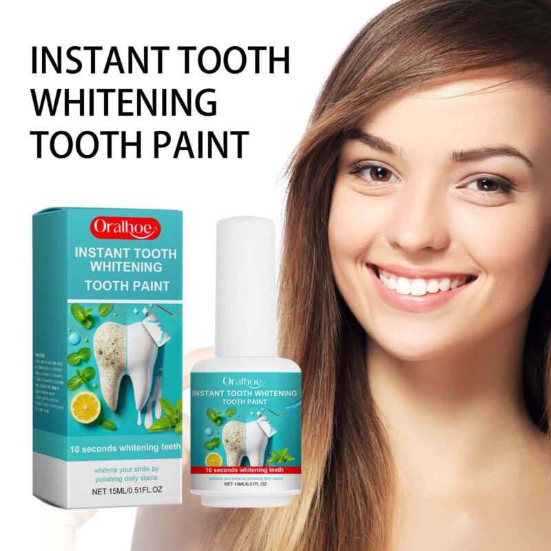 Instant Whitening Paint - Tartar Removal, Teeth Brightening & Long-Lasting Freshness, Gentle Formula - Image 2