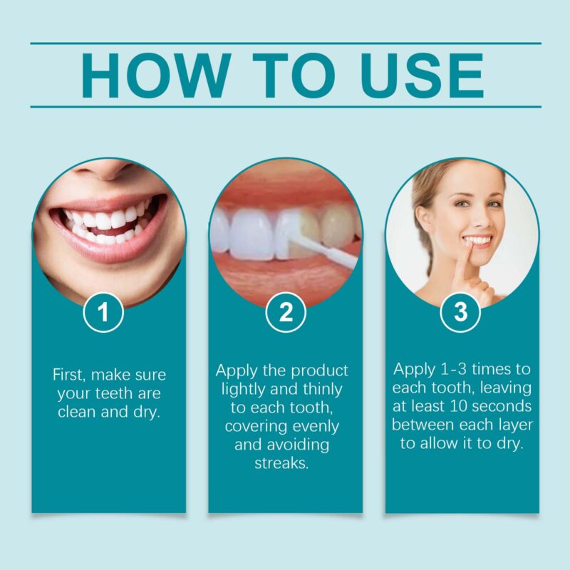 Instant Whitening Paint - Tartar Removal, Teeth Brightening & Long-Lasting Freshness, Gentle Formula - Image 6
