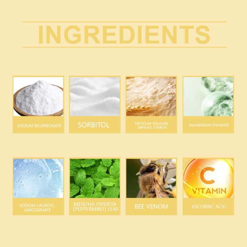 Bee Venom Dental Powder - Gum Care, Teeth Cleaning & Fresh Breath, Oral Care Powder - Image 4