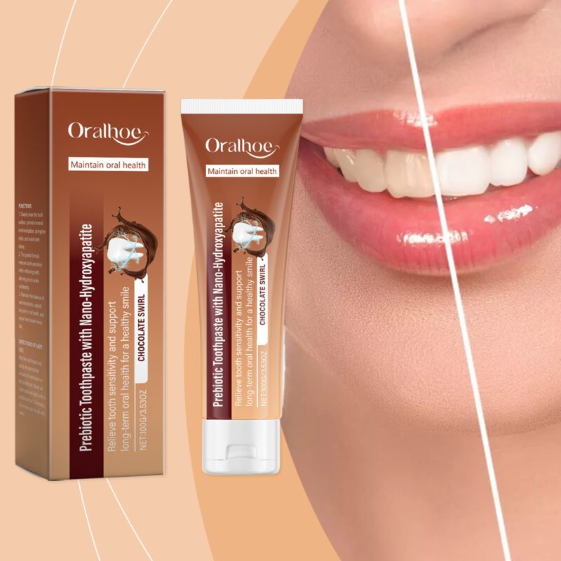 Chocolate Toothpaste - Gentle Tartar/Stain/Odor Care, Dental Hygiene Toothpaste