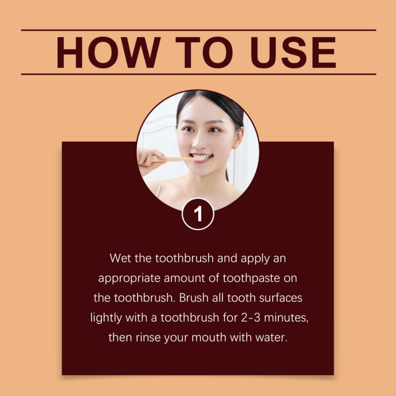 Chocolate Toothpaste - Gentle Tartar/Stain/Odor Care, Dental Hygiene Toothpaste - Image 5