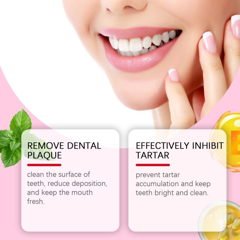 Tooth Cleaning Toothpaste - Gentle Tartar/Stain/Odor Care, Daily Dental Hygiene - Image 3