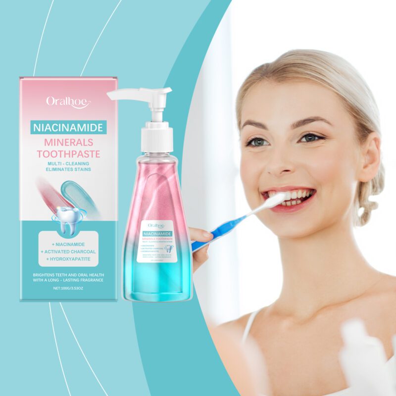 Oralhoe Niacinamide Toothpaste - Gentle Fresh Cleaning, Tartar/Stain/Odor Care, Toothpaste - Image 2