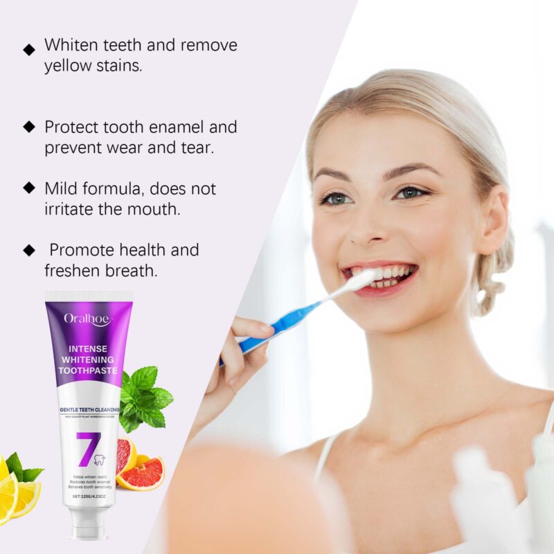 Stain Removal Toothpaste - Gentle Daily Care, Brightening & Stain Elimination, Toothpaste - Image 2