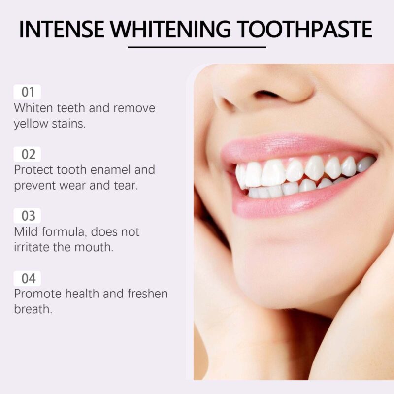 Stain Removal Toothpaste - Gentle Daily Care, Brightening & Stain Elimination, Toothpaste - Image 3