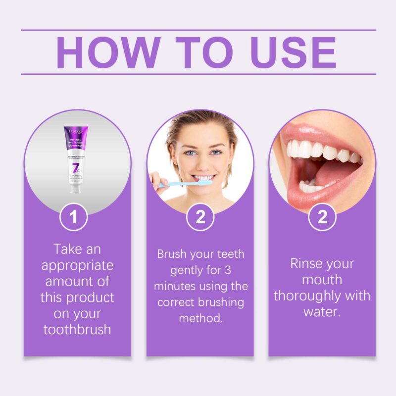 Stain Removal Toothpaste - Gentle Daily Care, Brightening & Stain Elimination, Toothpaste - Image 5
