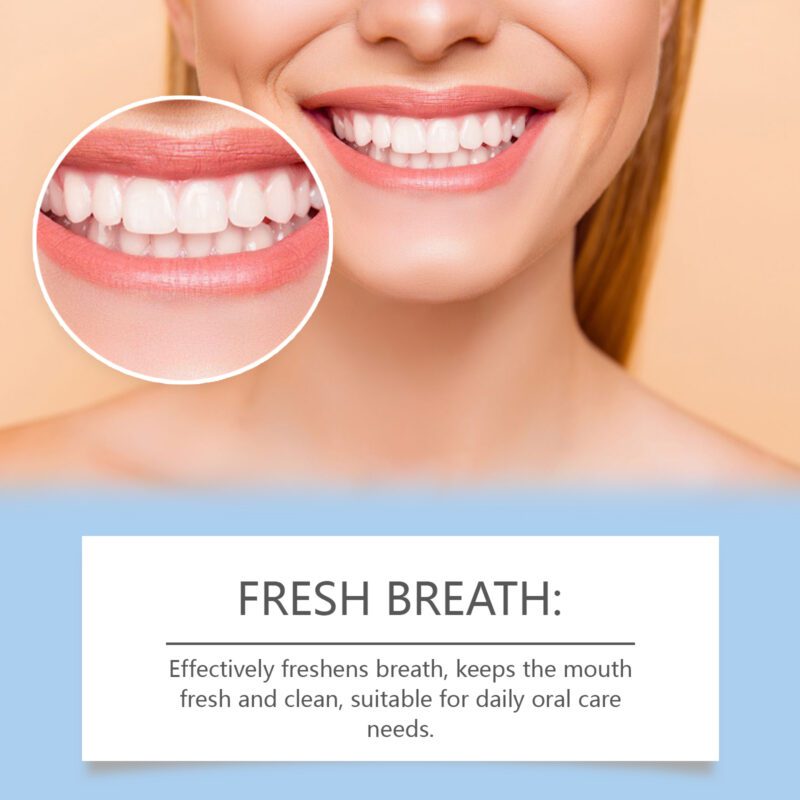 Toothpaste Tablets - Gentle Stain Removal, Fresh Breath & Dental Care, Travel-Friendly - Image 4