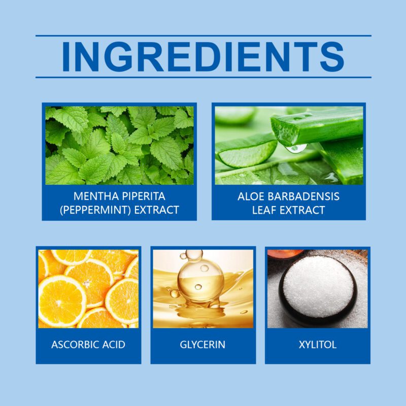 Mint Tooth Tablets - Instant Teeth Brightening, Stain Removal & Fresh Breath, Daily Use - Image 5