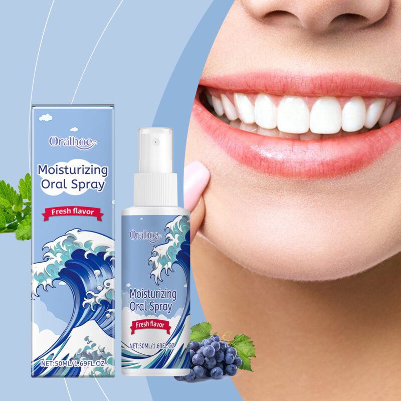 Mouth Refreshing Spray - Instant Fresh Breath, Teeth Cleaning & Oral Care, Portable Spray