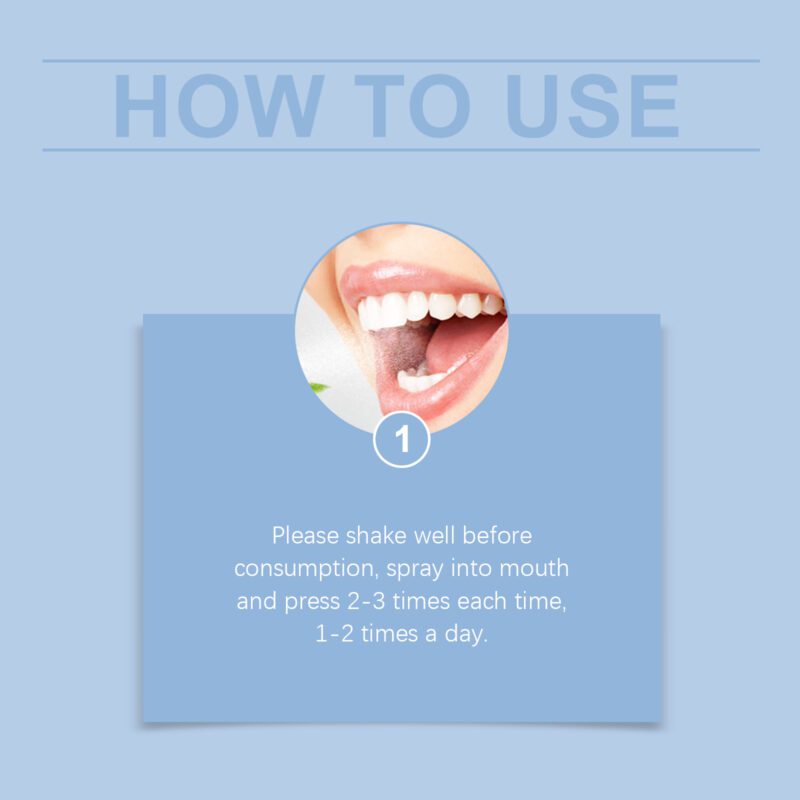 Mouth Refreshing Spray - Instant Fresh Breath, Teeth Cleaning & Oral Care, Portable Spray - Image 5