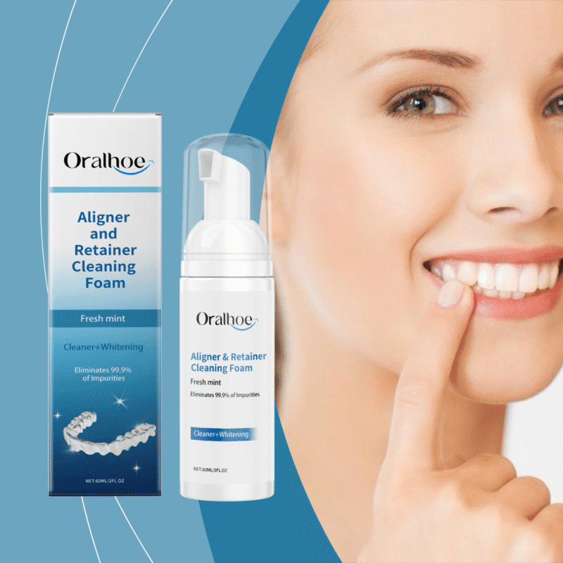 Orthodontic Cleaning Mousse - Gentle Stain Removal, Denture Hygiene & Oral Care, Foaming Formula - Image 2