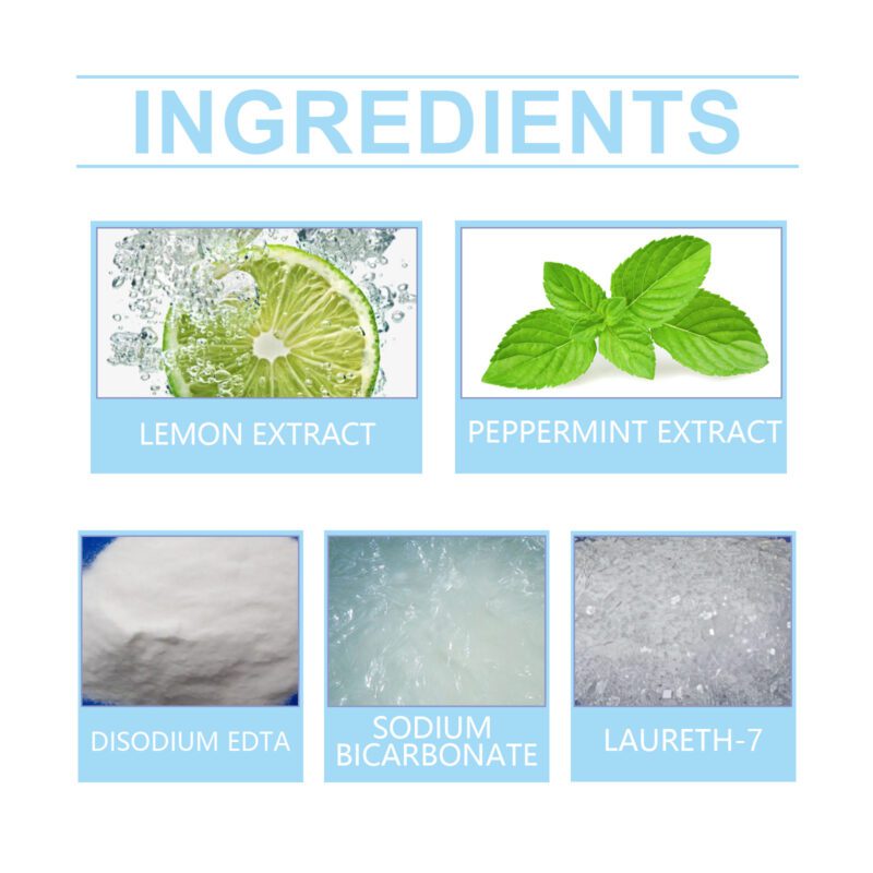 Denture Retainer Cleanser - Bad Breath Elimination, Fresh Scent & Mouthguard Care, Denture Cleaner - Image 5