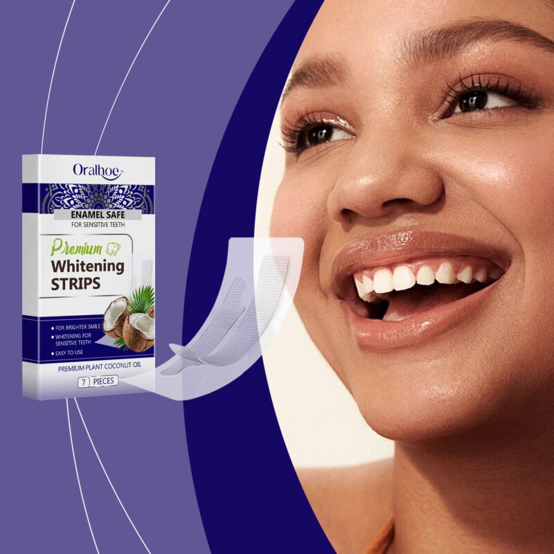 Teeth Whitening Patch - Home Dental Care, Brightening & Stain Removal, Beauty Patch - Image 2