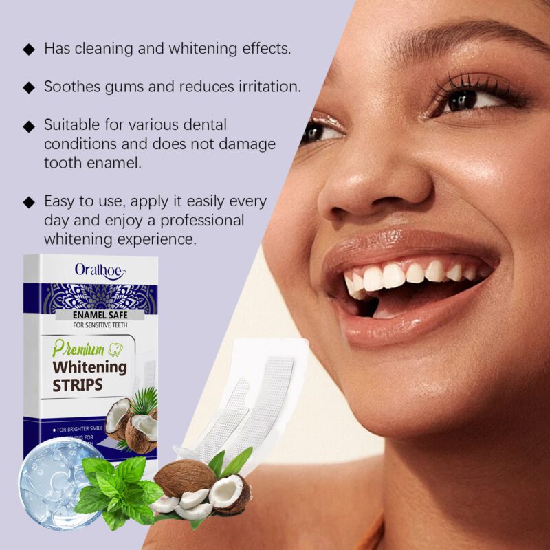Teeth Whitening Patch - Home Dental Care, Brightening & Stain Removal, Beauty Patch - Image 3