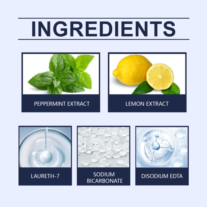 Braces Cleaning Effervescent Tablets - Stain Removal, Fresh Breath & Denture Care, Fast-Acting Formula - Image 5