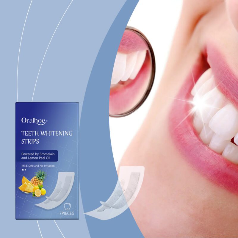 Tooth Shine Patch - Brightness Boost, Stain Removal & Dental Beauty, Oral Care Patch - Image 2