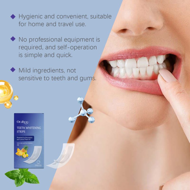 Tooth Shine Patch - Brightness Boost, Stain Removal & Dental Beauty, Oral Care Patch - Image 3