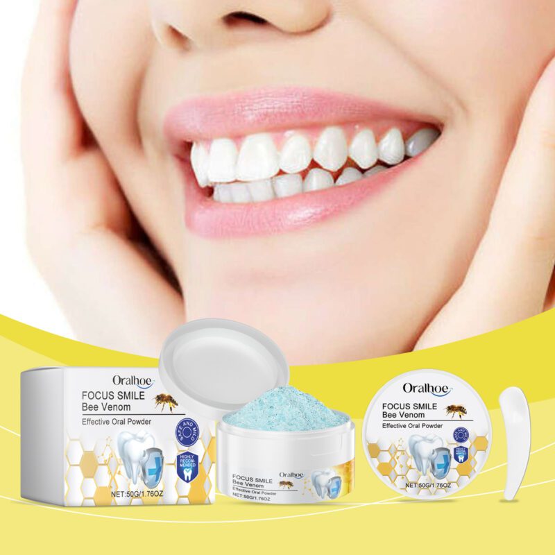 Oral Care Cleaning Powder - Stain/Odor Removal, Brightening & Daily Hygiene, Dental Powder - Image 2