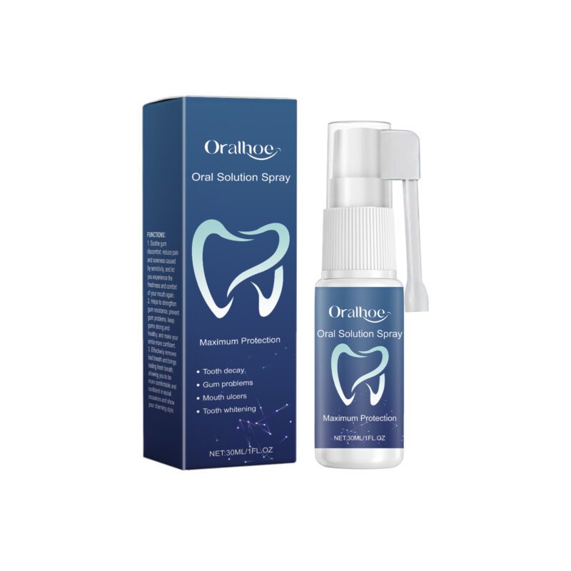 Oral Freshening Spray - Breath Refresh, Teeth Cleaning & Hygiene Care, Daily Use Spray