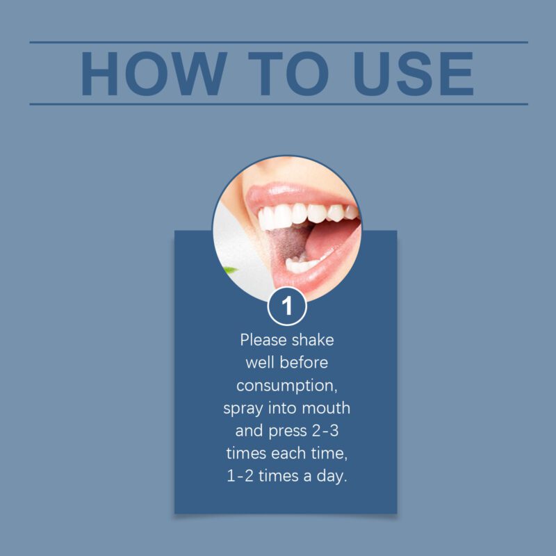 Oral Freshening Spray - Breath Refresh, Teeth Cleaning & Hygiene Care, Daily Use Spray - Image 6