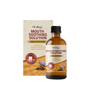 Oralhoe Gentle Herbal Mouthwash for Teeth, Gum & Discomfort Relief