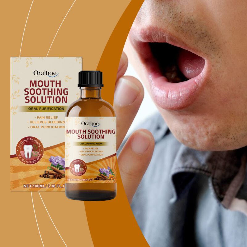 Herbal Oral Care Solution - Gentle Teeth Cleaning, Gum Protection & Discomfort Relief, Oral Care - Image 2