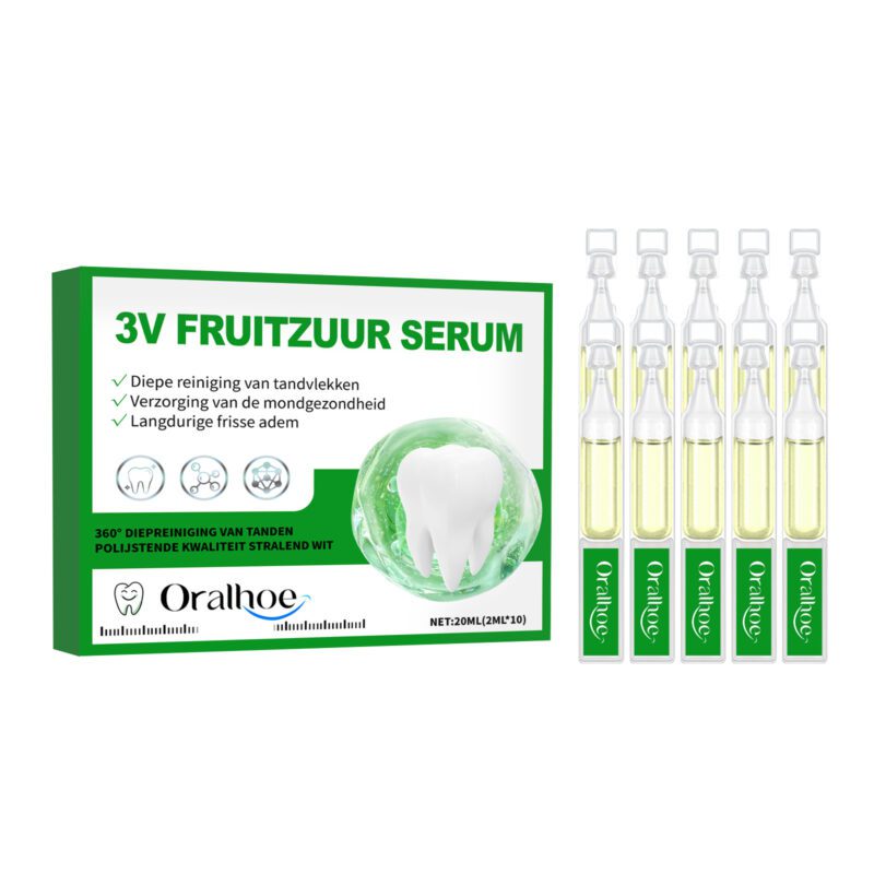 Tooth Serum - Enamel Protection, Daily Stain Removal & Gentle Care, Dental Serum