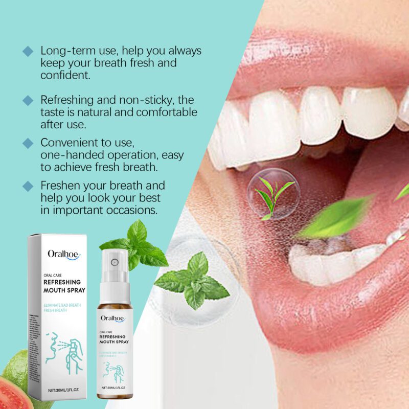 Deep Cleaning Mouth Spray - Tartar/Stain Removal, Deodorizing & Oral Purifying, Dental Spray - Image 4
