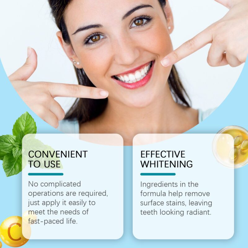 Teeth Brightening Pen - Stain Removal, Odor Control & Instant Shine, Portable Oral Care - Image 3