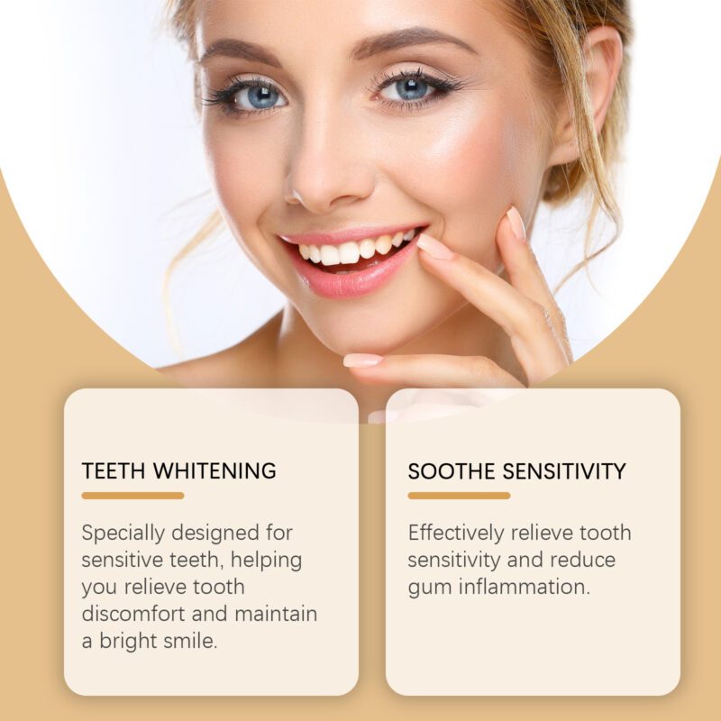 Turmeric Tooth Powder - Gentle Tartar Cleaning, Daily Care & Teeth Whitening, Powder - Image 3