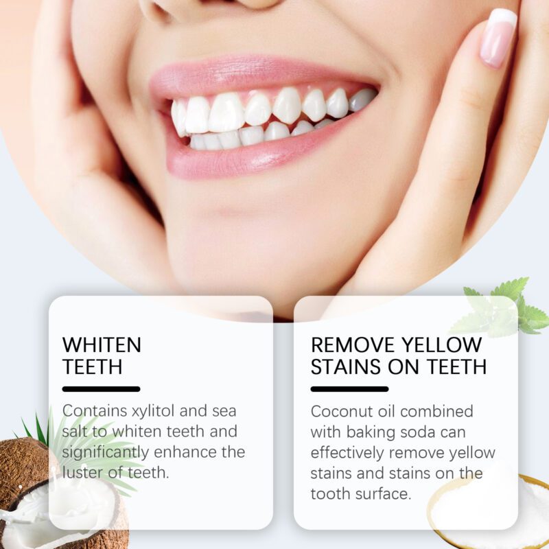 Tooth Tablets - Gentle Dirt Removal, Enamel Care & Fresh Breath, Dental Hygiene - Image 4