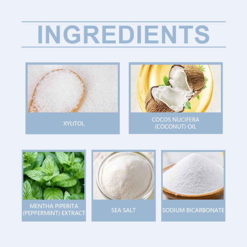 Tooth Tablets - Gentle Dirt Removal, Enamel Care & Fresh Breath, Dental Hygiene - Image 5