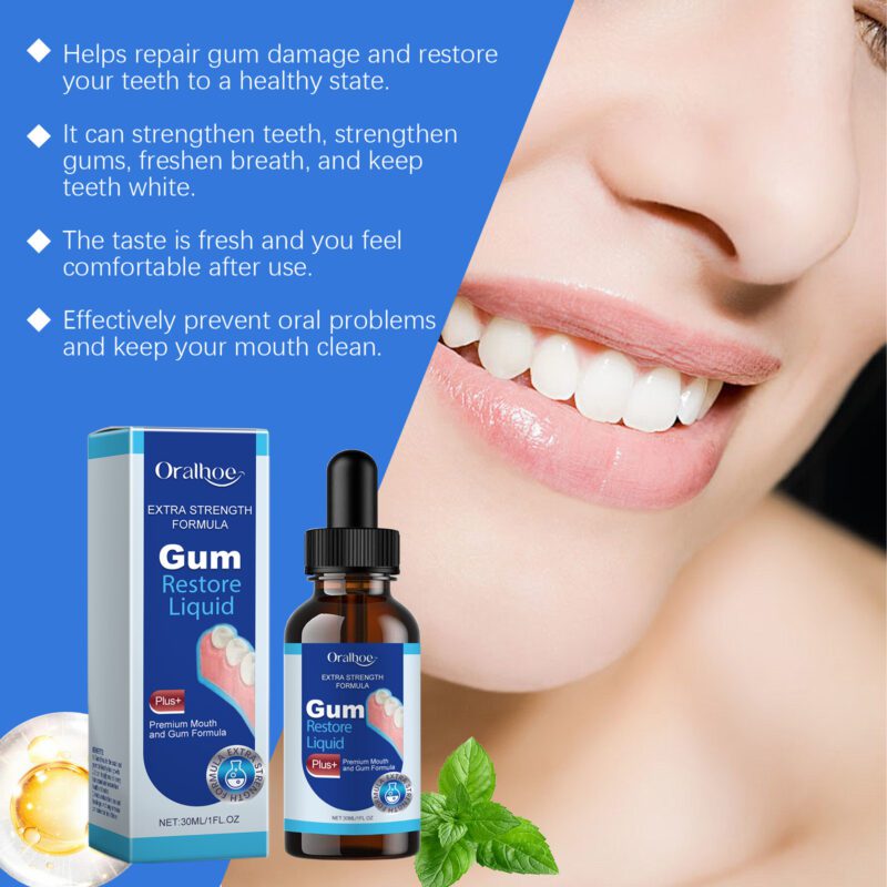 Dental Mouthwash - Daily Yellow Stain Removal, Fresh Teeth & Bad Breath Care, Mouth Rinse - Image 3