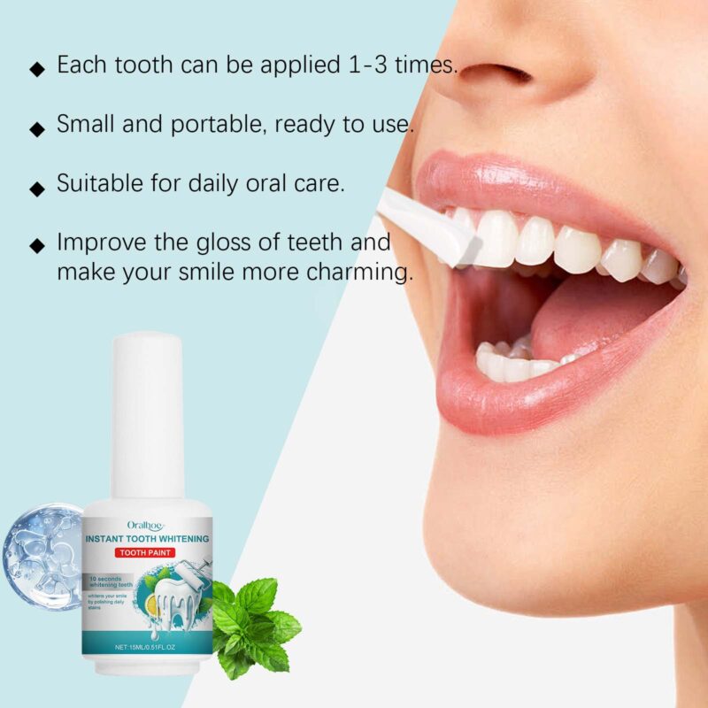 Dental Care Paint - Stain Removal, Odor Control & Fresh Breath, Hygiene Solution - Image 4