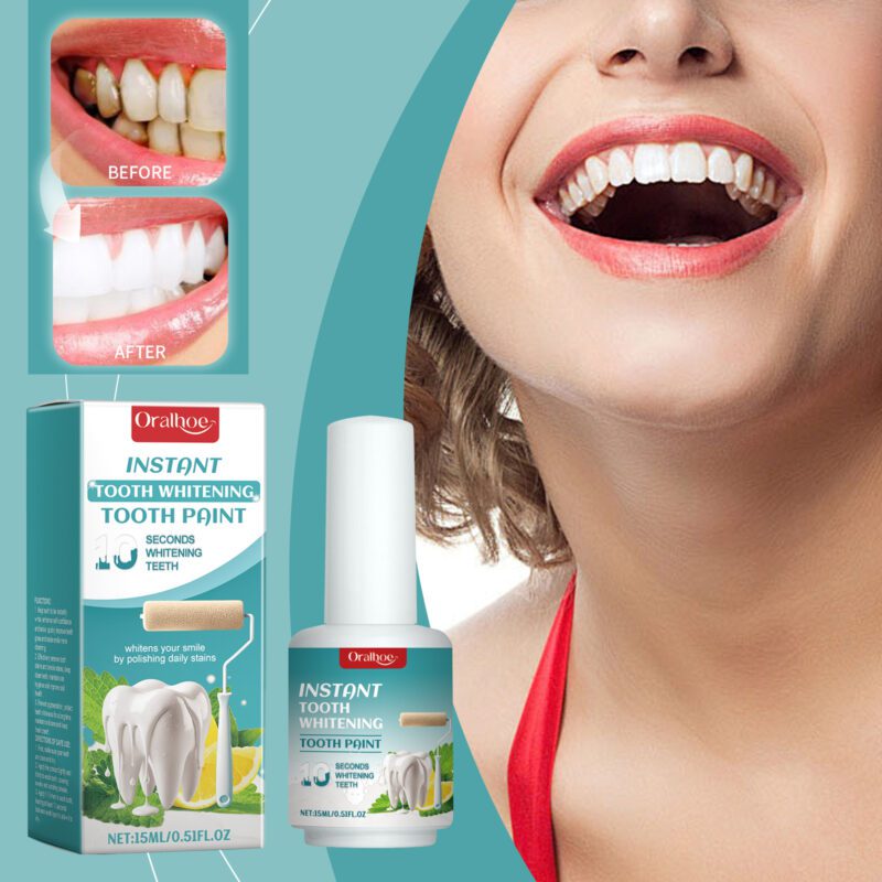 Instant Whitening Paint - Tartar Removal, Teeth Brightening & Long-Lasting Freshness, Dental Care - Image 2