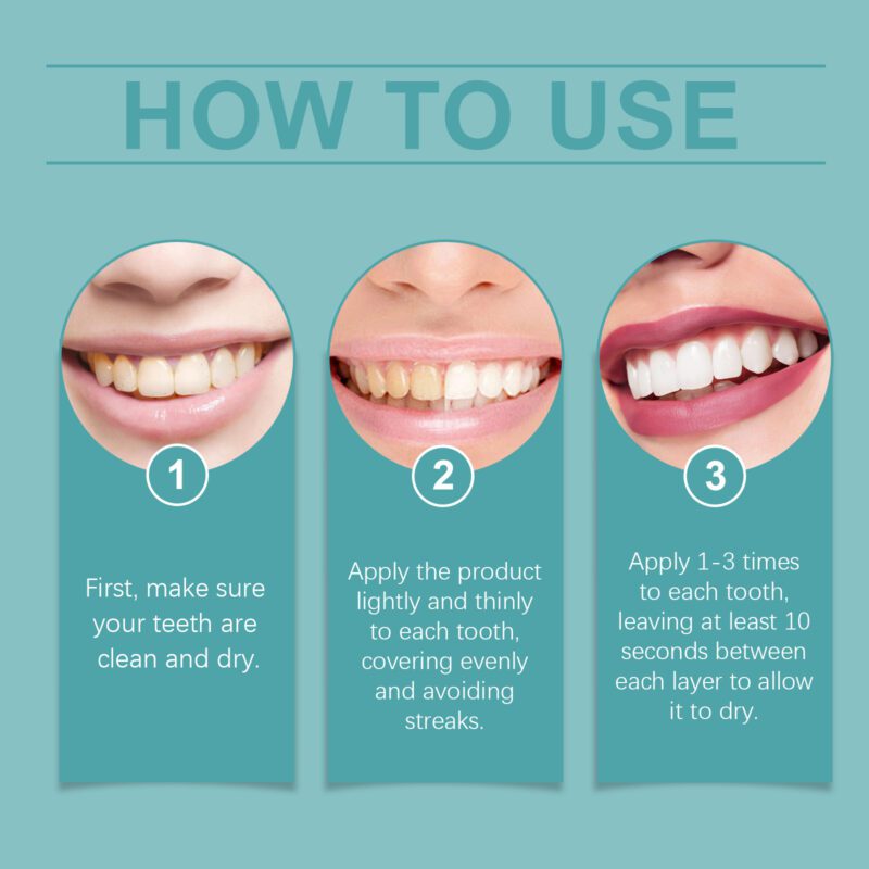 Instant Whitening Paint - Tartar Removal, Teeth Brightening & Long-Lasting Freshness, Dental Care - Image 6