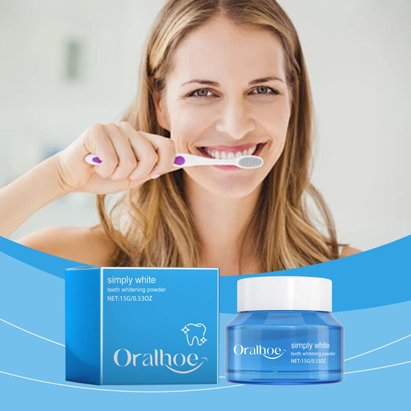 Teeth Cleaning Powder - White Smile, Oral Care & Stain Removal, Dental Powder - Image 2
